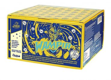 Funke Fireworks Iskra Line Silvester Show-Box "Wampir" 100 Schuss